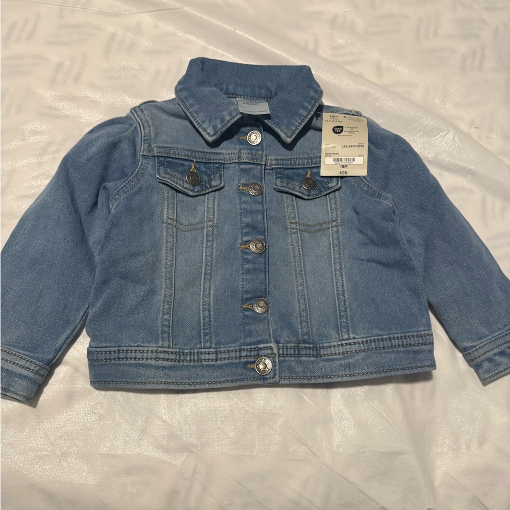 Okie Dokie Light Blue Jean Jacket
